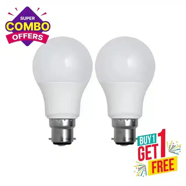 9 Watt LED Bulb, Pack of 2, White