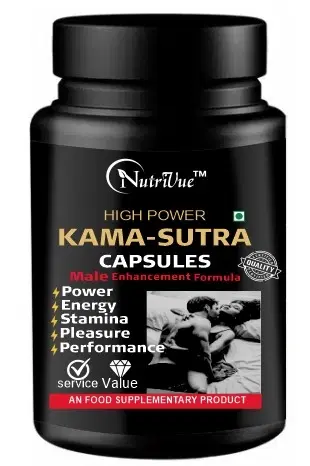 Nutrivue High Power Kamasutra Capsules For Male, Pack Of 1,60 Pcs Capsules