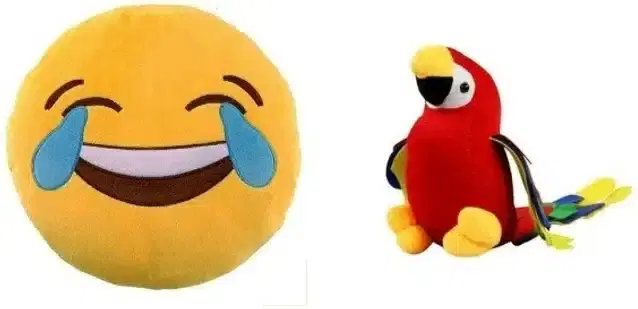 Soft Stuffed Toys for Kids, Multicolor, Pack of 2