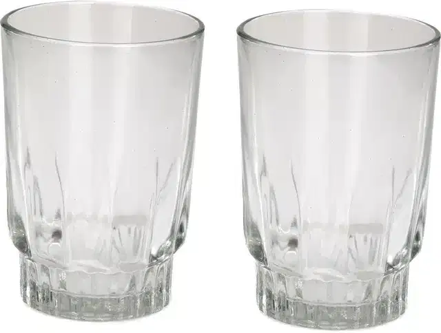 Liquor cum Cocktail Glasses, Transparent, 200 ml, Pack of 2