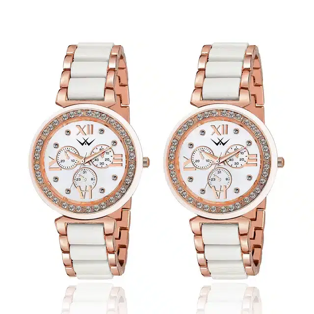 Analog Watch for Women (Rose Gold)