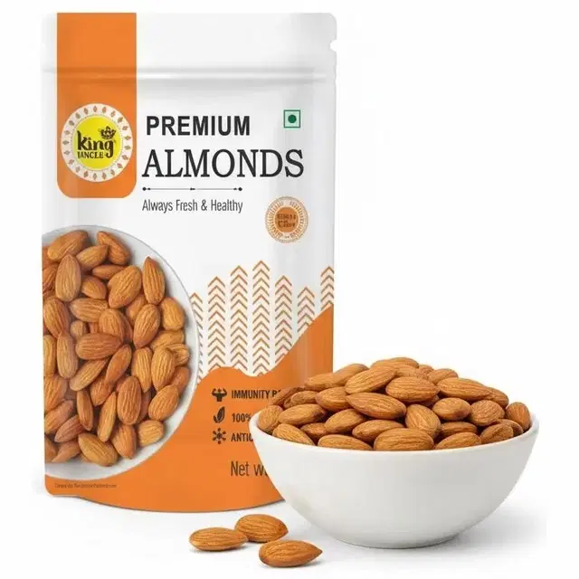 King Uncle Premium Almonds 500 g