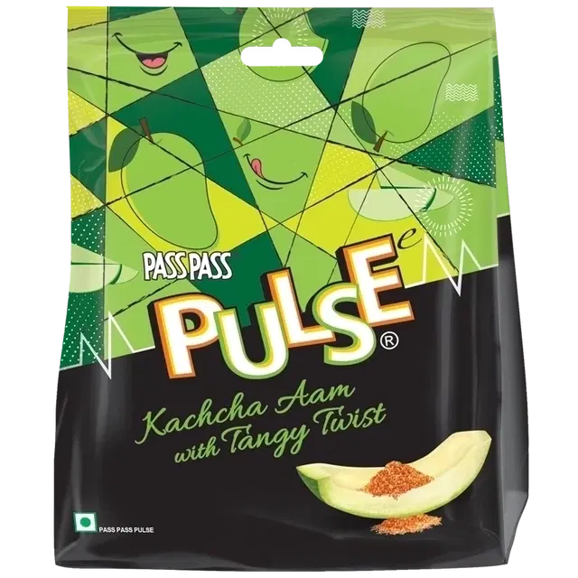 Pulse Kachcha Aam Candy - With Tangy Twist 190 g (Pyramid Pouch)