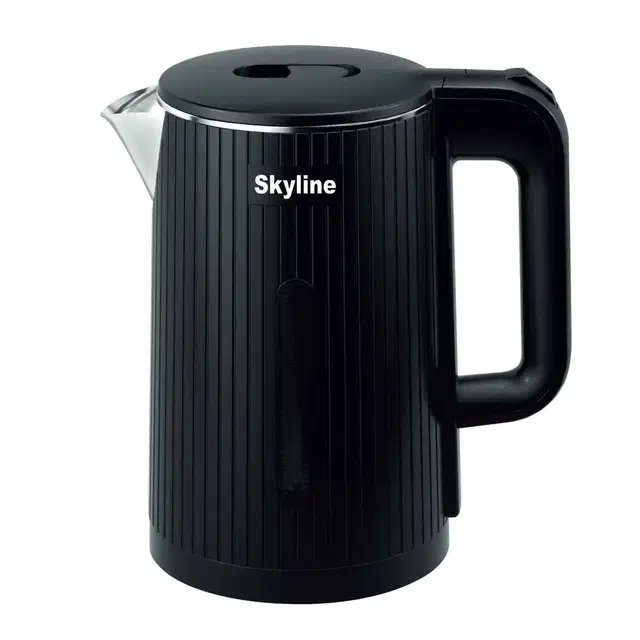 Skyline VTL-5038 1500 W 1.8 Ltr Double Wall Electric Kettle (Black)