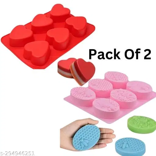 Silicone Baking MoaldS,  (Brown)