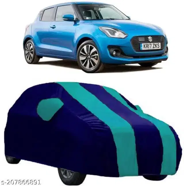 Taffeta Waterproof Car Cover for Maruti Suzuki Swift, Multicolor