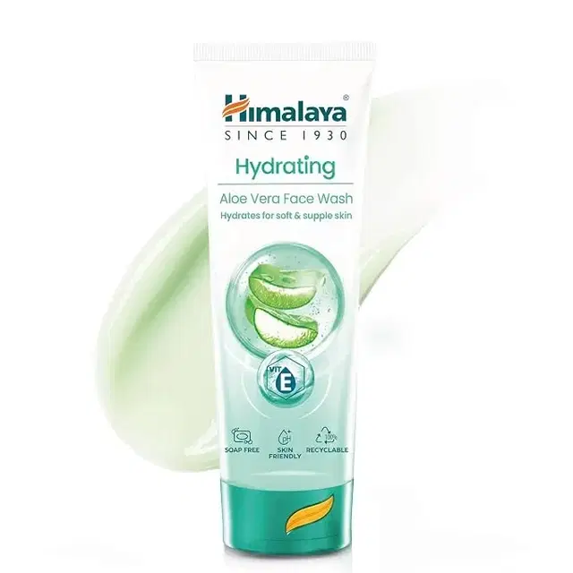 Himalaya Hydrating Aloe Vera Face Wash 100ml