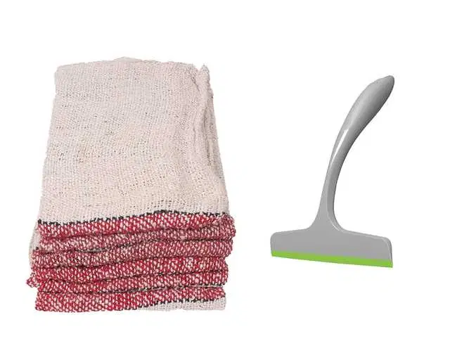 Customized Hunt Floor Cleaning Cloth Duster Pocha With Kitchen Wiper, 7 Pc, A-34