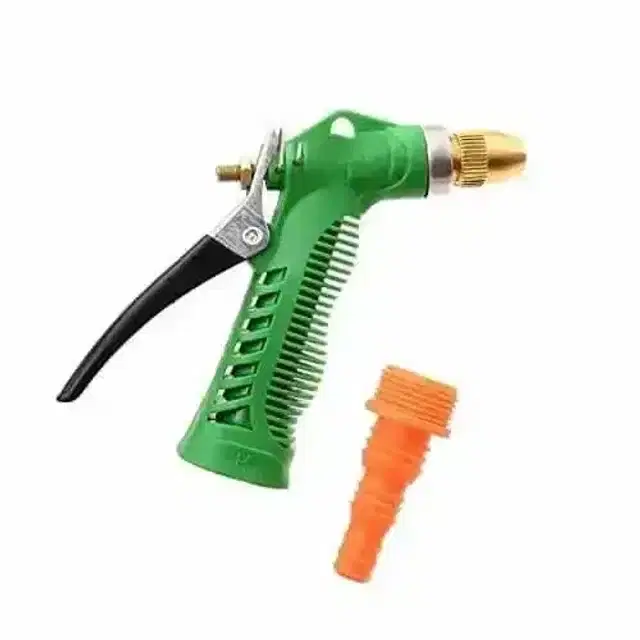 Pallavi Trading High Pressure Multi-functional Water Spray Gun, Multicolor