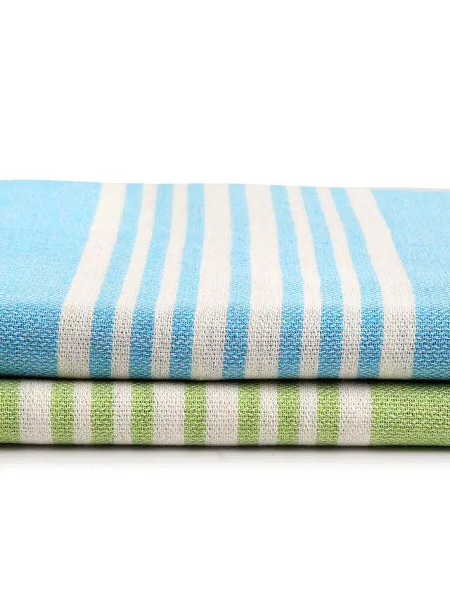 Cotton High Absorbent Bath Towels, Multicolor, Pack of 2