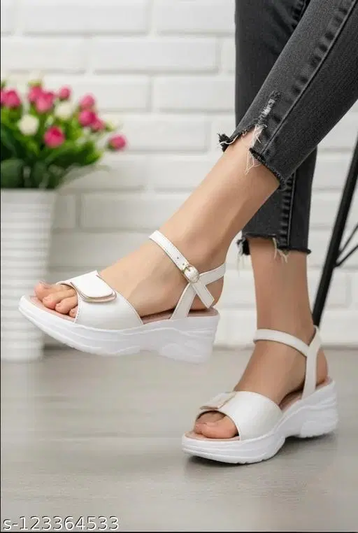 Heels for Women, White (8)