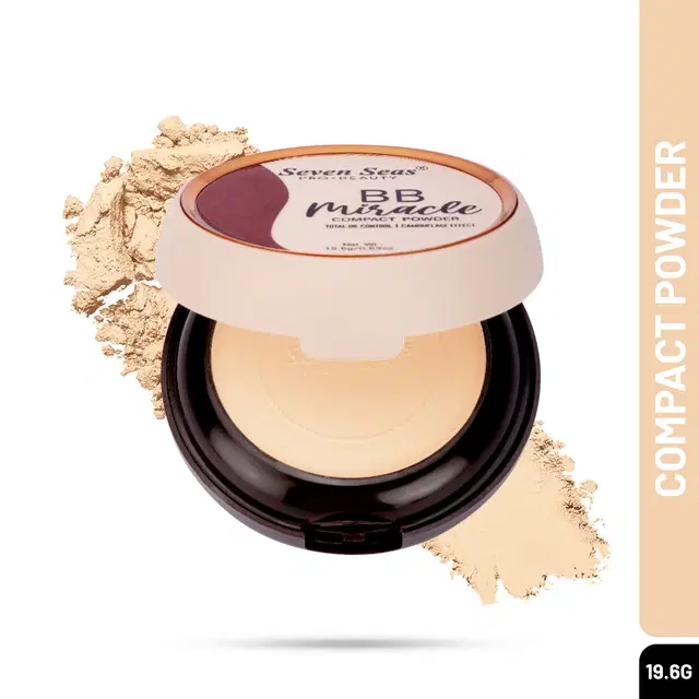 Seven Seas Absolute Compact Powder, Natural Ivory