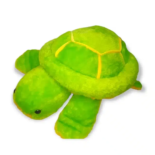 Cotton Stuffed Soft Tortoise Toy for Kids, Green
