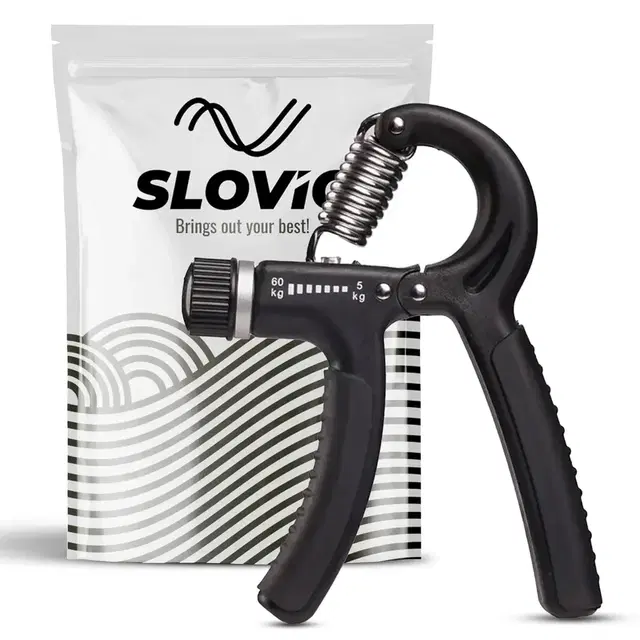 Slovic Hand Gripper Without Counter, Black
