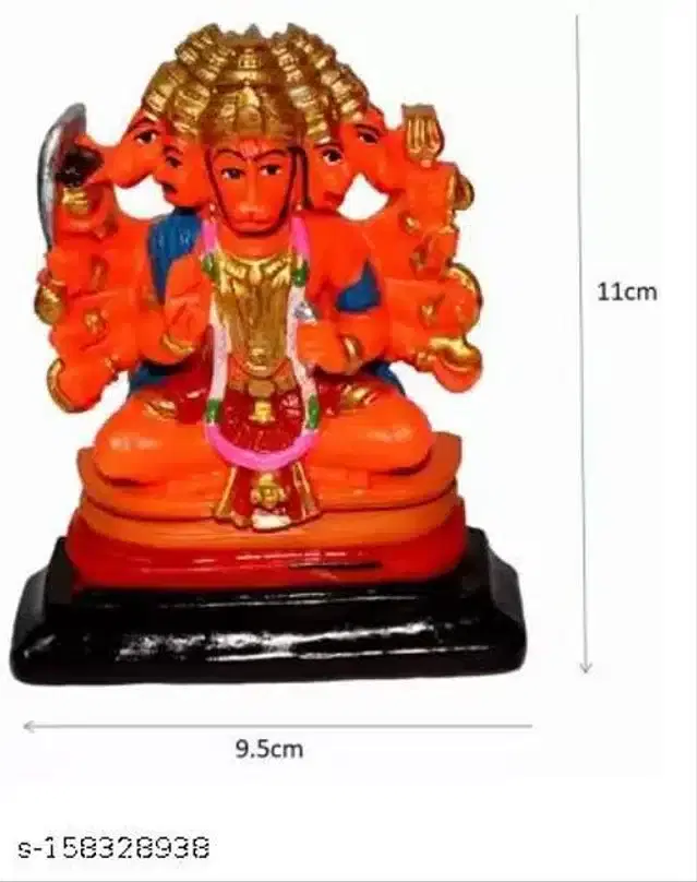 God Hanumanji Showpieces, Orange