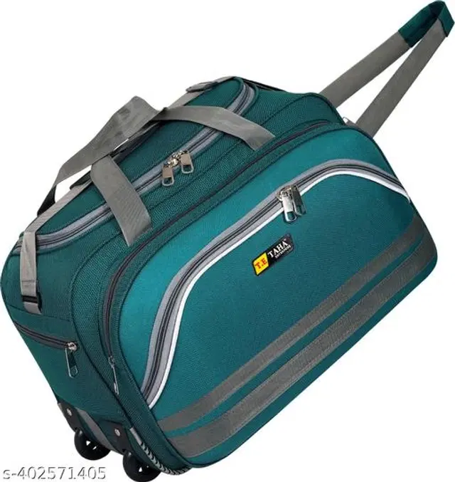 Polyester Duffel Bags, Teal
