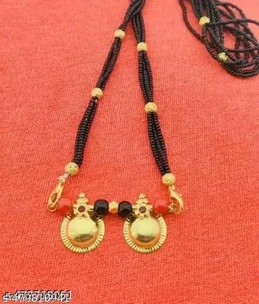 Multiple Strand Mangalsutra Multicolor Long for Women
