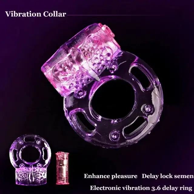 Penis Vibrator Ring for Men, Pink
