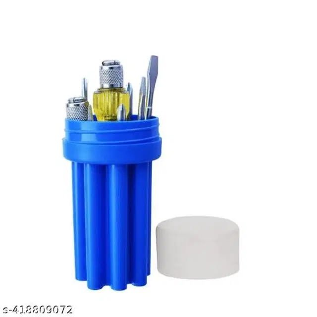 8 in 1 Combination Screwdriver Set, Multicolor, Set of 1