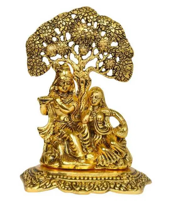 Tevatiya's Shree Radhakrishna Idol Standing under Tree