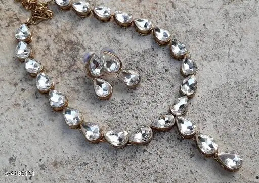 Elegant Jewellery Sets for Womens, White