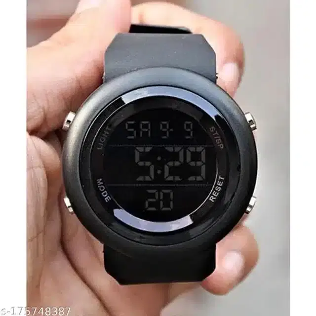 Digital Watch for Men (Multicolor)