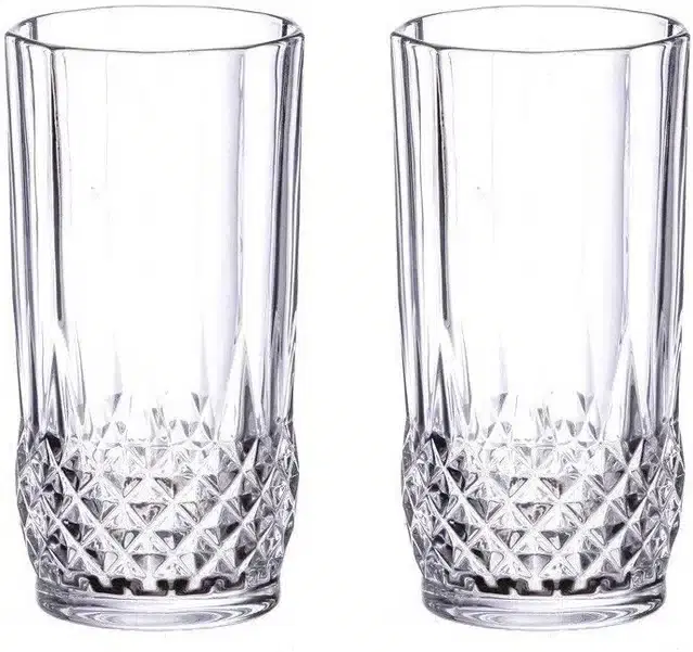 Liquor cum Cocktail Glasses, Transparent, 200 ml, Pack of 2