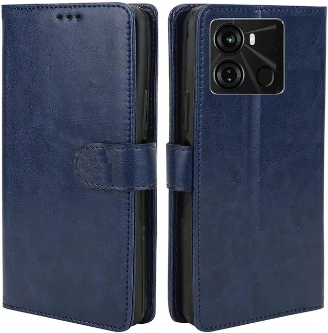 Flip Mobile Cover for ITEL P662L/Itel P40, Multicolor
