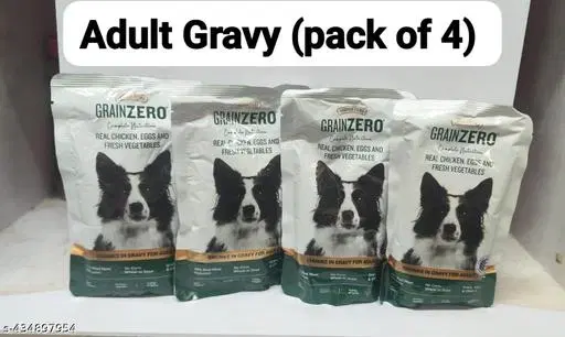 Signature Grain Zero Adult Chicken Chunks Gravy 150gm (pack of 4)_Wet food for pets