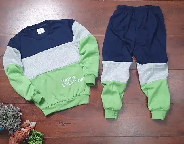 Full Sleeves Tracksuit for Boys (Multicolor, 4-5 Years)
