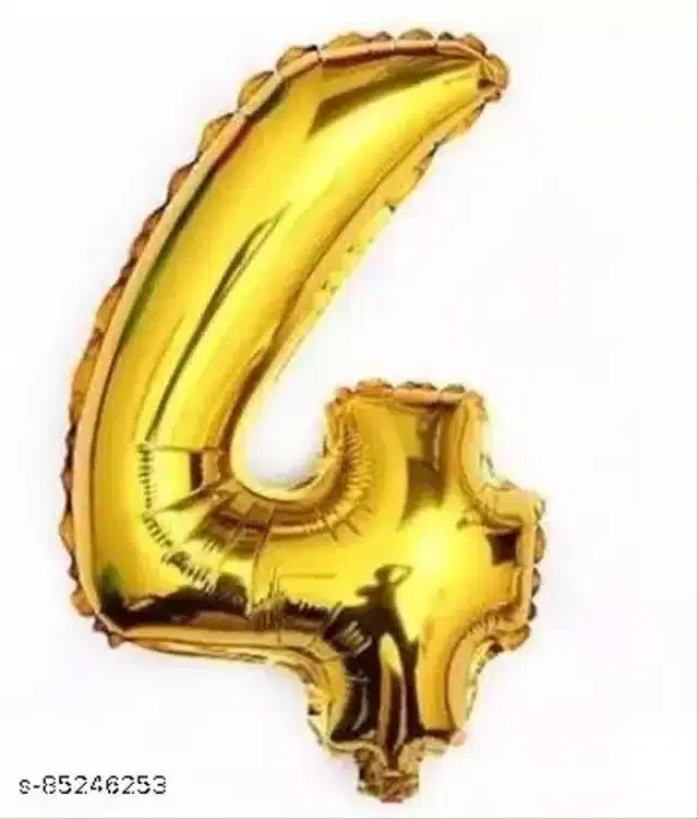 Decoration Foil Balloon, Gold