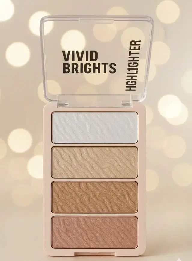 Vivid Brights Trending Fancy Highlighter Palette ( Pack Of 1)
