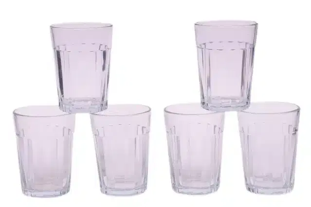 Liquor cum Cocktail Glasses, Transparent, 100 ml, Pack of 6