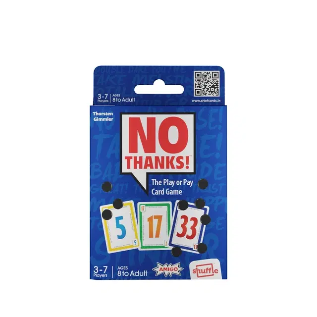 Parksons Shuffle Amigo No Thanks! Card Game