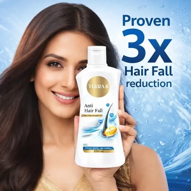 Terra 8 Anti Hair Fall Shampoo 250 ml