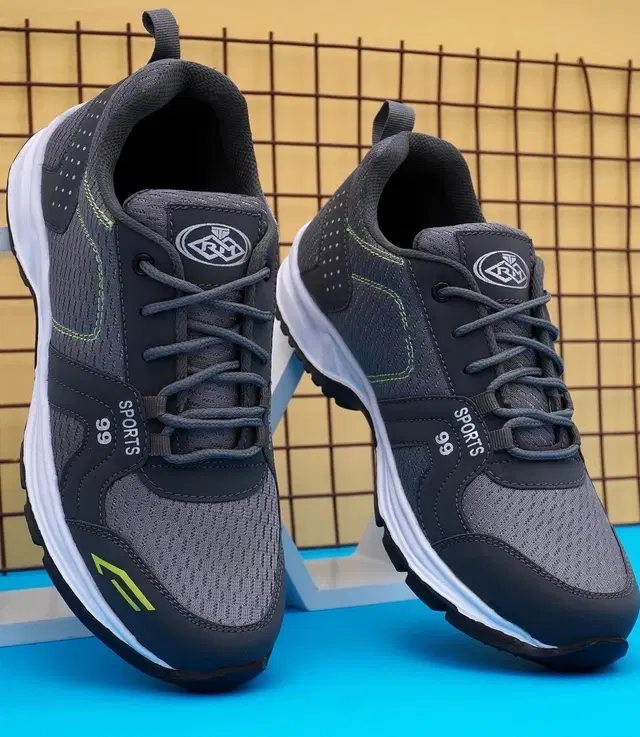 Sneakers for Men (Grey, 6)