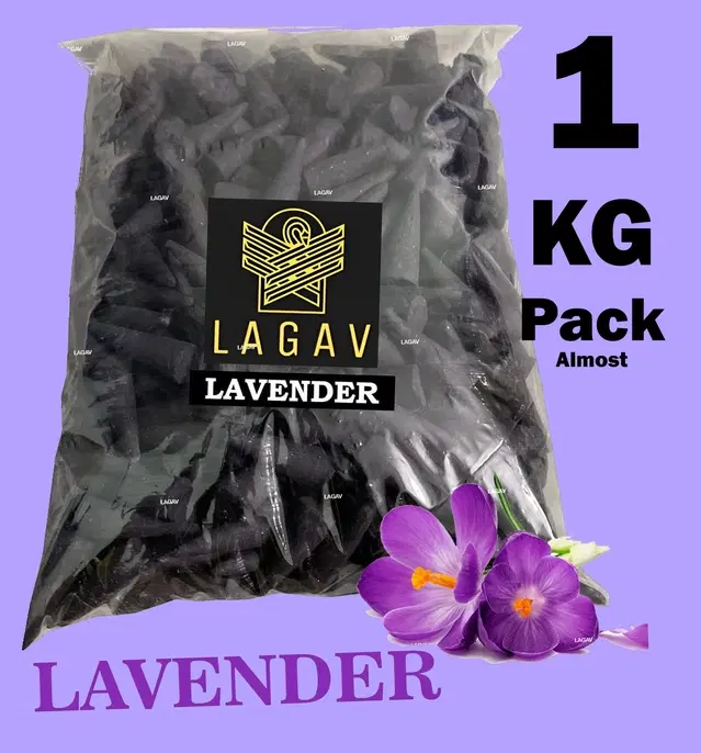 Lavender Incense Cones, 1000 g