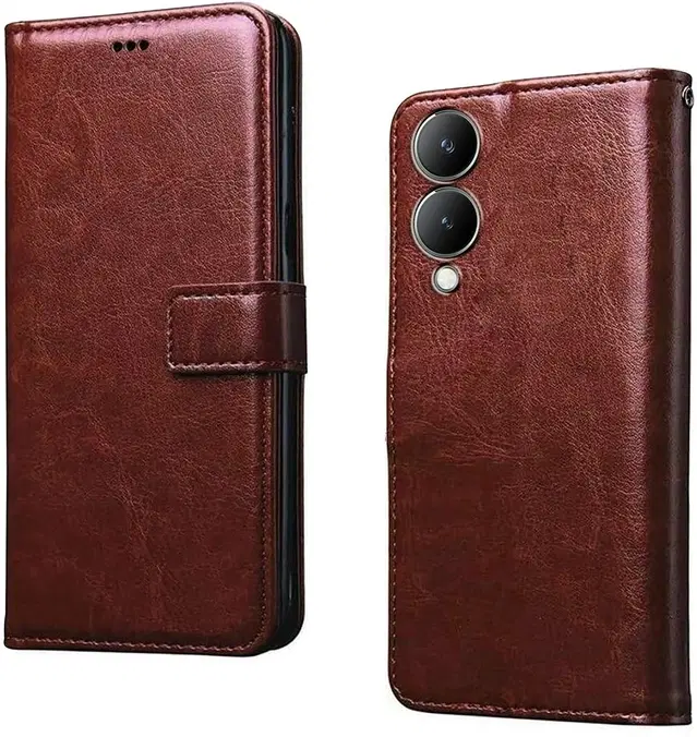 Flip Mobile Cover for Vivo Y28 5G, Multicolor