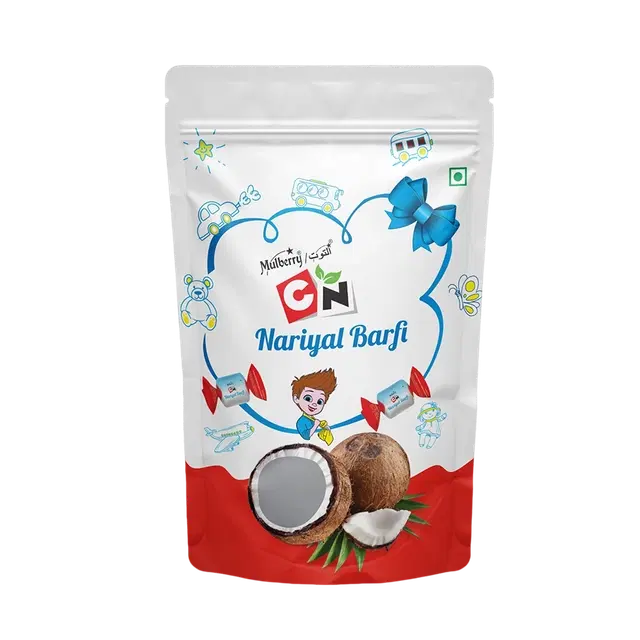 Mulberry Nariyal Barfi Toffe 500 g