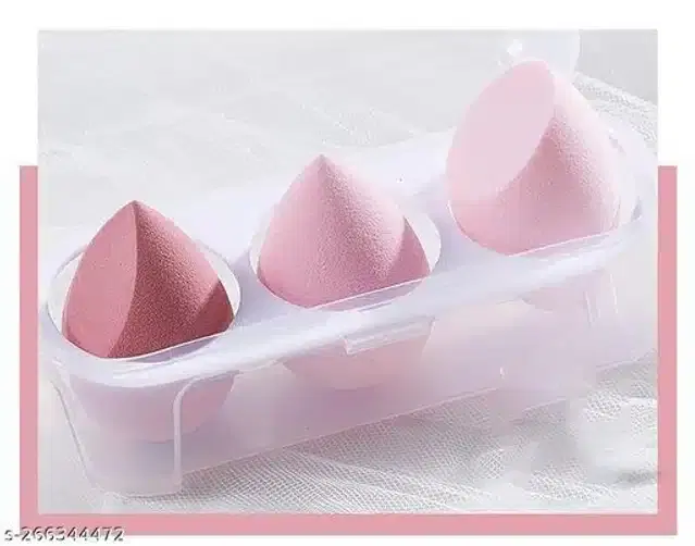 Makeup Sponge Blenders, Pink, Pack of 3