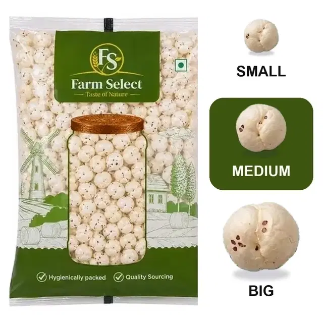 Farm Select Makhana (Medium) 80 g II (4+ suta )