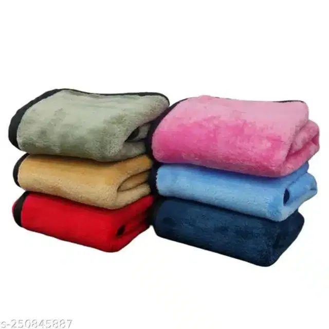 Cotton Kitchen Napkins, Multicolor, 25x40 cm, Pack of 6