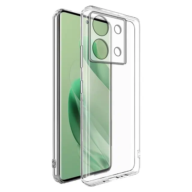 Silicon Back Cover For Infinix X6731 / Zero 30 5G, Transparent