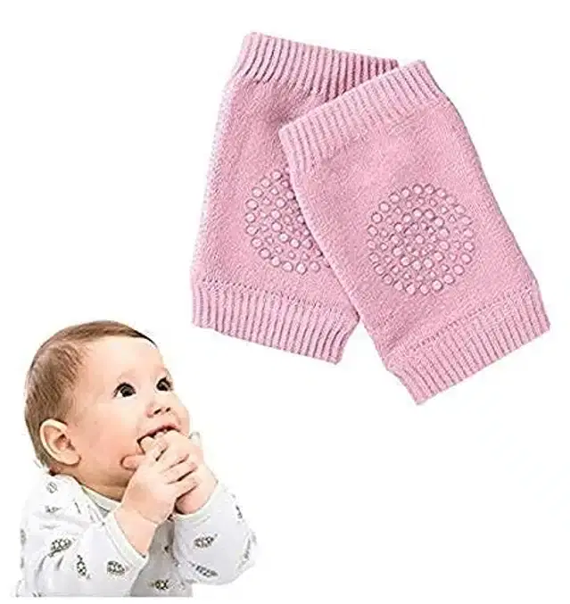 Anti Slip Knee Pads for Babies, Pink