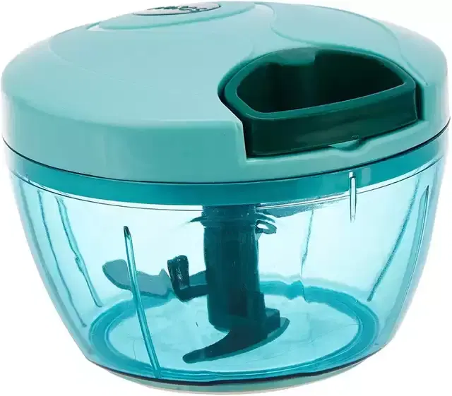 Manual Handy And Compact Vegetable Chopper, Pack of 1, Blue, PI-033