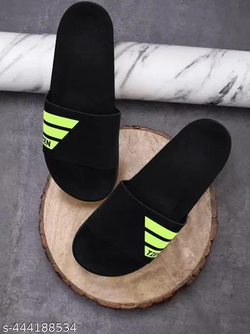 Sliders for Men, Black (8)