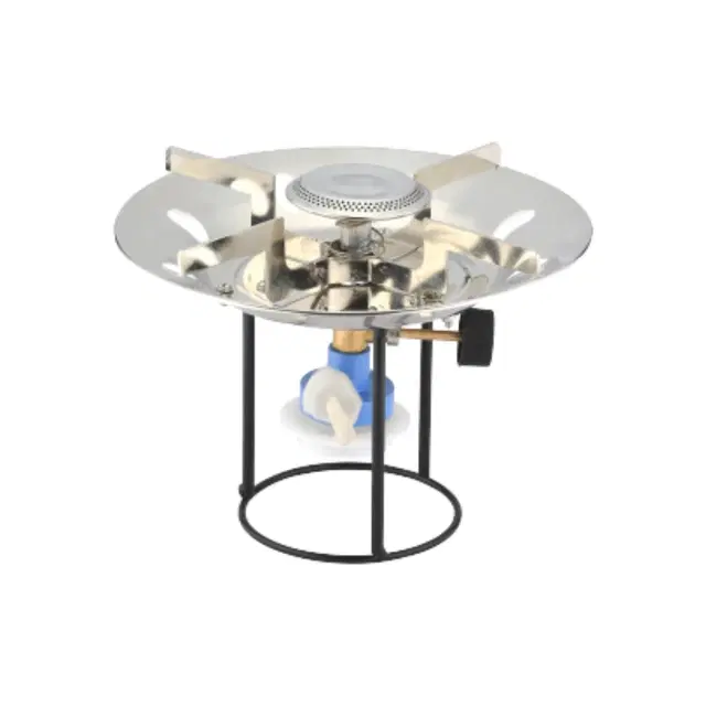 Stainless Steel LPG Cooktop Gas Stove, Silver