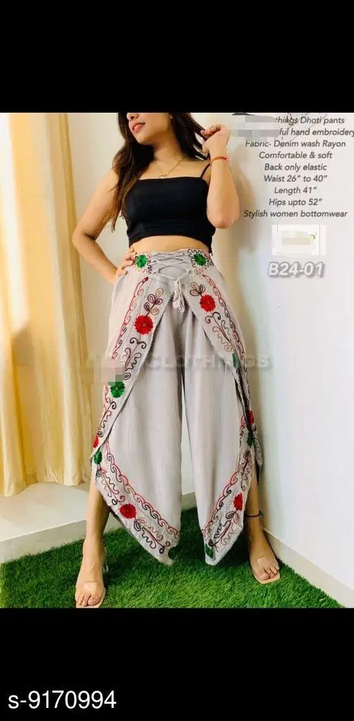 Printed Patiala for Women (Multicolor, 28)