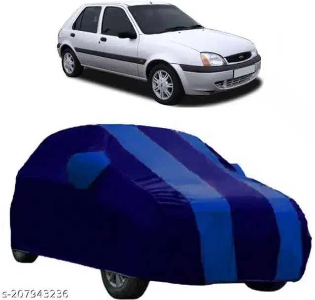 Taffeta Waterproof Car Cover for Ford Fiesta Old, Multicolor