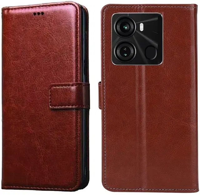 Flip Mobile Cover for ITEL P662L/Itel P40, Multicolor